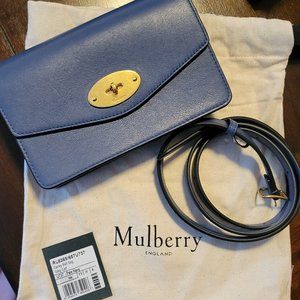 Pale Navy Darley Belt Bag Silky Calf Mulberry